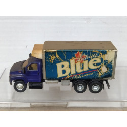 GMC TOPKICK 2003 BLUE REPINTADO 1:87 H0 BOLEY NO BOX/SUCIO