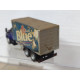 GMC TOPKICK 2003 BLUE REPINTADO 1:87 H0 BOLEY NO BOX/SUCIO