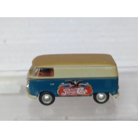 VOLKSWAGEN T1 PEPSI COLA 1:72 HONGWELL SUCIO/NO BOX