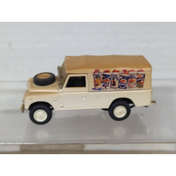 LAND ROVER SERIES III PEPSI 1:72 HONGWELL SUCIO/NO BOX
