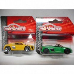 AUDI R8 COUPE/SPYDER ESCOGER/CHOOSE/CHOISIR MAJORETTE 1:64