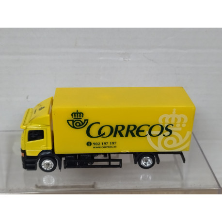CAMION AMARILLO CORREOS 1:87 H0 NO BOX