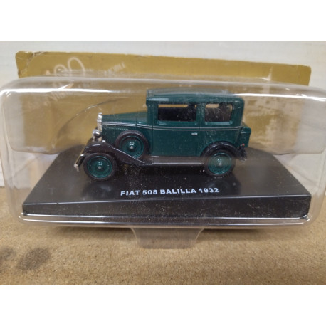 FIAT 508 BALILLA 1932 GREEN 1:43 DeAGOSTINI