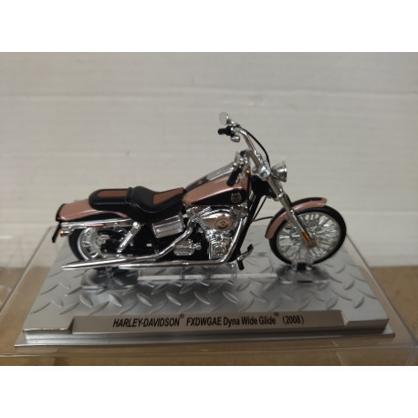 HARLEY-DAVIDSON 2008 FXDWGAE DYNA WIDE GLIDE MOTO/BIKE 1:24 ALTAYA IXO
