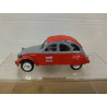 CITROEN 2CV 1980 SALOON RED/GREY 1:43 NOREV NO BOX