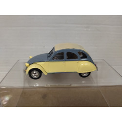 CITROEN 2CV 1985 DOLLY GREY/YELLOW 1:43 NOREV NO BOX
