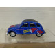 CITROEN 2CV CLASSIC MOBILE BLUE 1:43/1:50 NO BOX PULLBACK