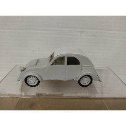 CITROEN 2CV 1938 PROTOTYPE GRIS 1:43 IDEM METAL BLANCHE NO BOX