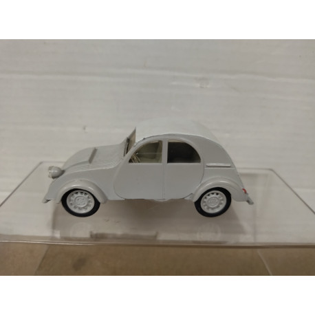 CITROEN 2CV 1938 PROTOTYPE GRIS 1:43 IDEM METAL BLANCHE NO BOX