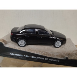 ALFA ROMEO 159 QUANTUM OF SOLACE 007 JAMES BOND 1:43 EAGLEMOSS IXO