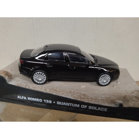 ALFA ROMEO 159 QUANTUM OF SOLACE 007 JAMES BOND 1:43 EAGLEMOSS IXO