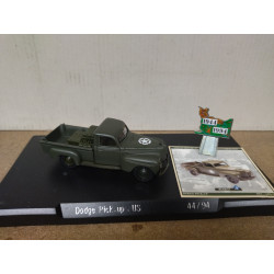 DODGE V8 PICKUP US ARMY WW 2 1:50 SOLIDO