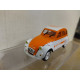 CITROEN 2CV 4 1973 TRANSAT ORANGE/BLANC 1:43 NOREV NO BOX