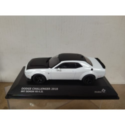 DODGE CHALLENGER 2018 SRT DEMON WHITE 1:43 SOLIDO S4310303 SD