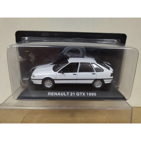 RENAULT 21 GTX 5P 1990 WHITE 1:43 IXO JM