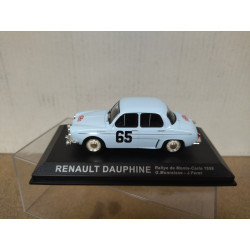 RENAULT DAUPHINE 1958 RALLY MONTE CARLO MONRAISSE 1:43 ALTAYA IXO