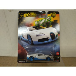 BUGATTI VEYRON WHITE 1/5 HAMMER 1:64 HOT WHEELS PREMIUM