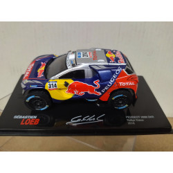 PEUGEOT 2008 DKR 2016 RALLY DAKAR LOEB 1:43 ALTAYA IXO
