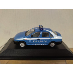 FIAT MAREA 1999 POLIZIA STATO 1:43 DeAGOSTINI BLISTER ABIERTO