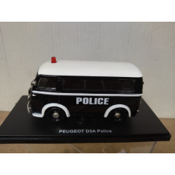 PEUGEOT D3A POLICE UTILITAIRES 1:43 ATLAS ELIGOR