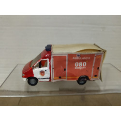 MERCEDES-BENZ SPRINTER BOMBEROS 080 REPINTADO/DESGUACE apx 1:64 SIKU 804/805