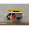 MERCEDES-BENZ L406 B-116 BOMBEROS 1:87 H0 IBERTREN DESGUACE/REPINTADO