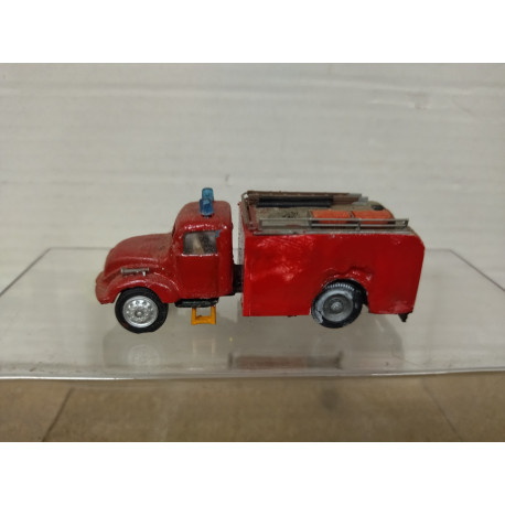 MAGIRUS-DEUTZ BOMBEROS TRANSKIT 1:87 H0 DESGUACE