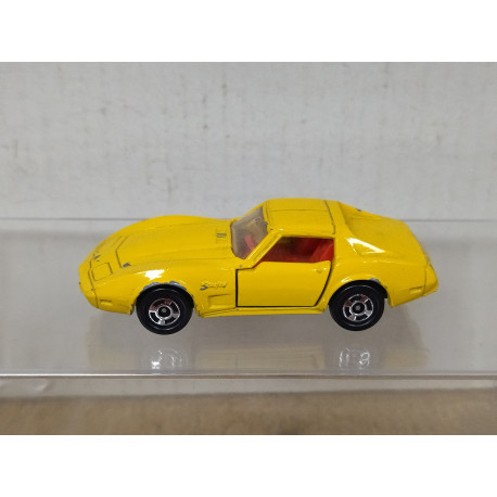 CHEVROLET CORVETTE C3 YELLOW 1:64/apx 1:64 TOMICA F21 NO BOX
