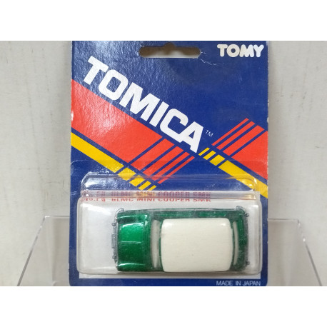 MINI COOPER S MK.III GREEN/WHITE 1:50/apx 1:64 TOMICA F8 BOX