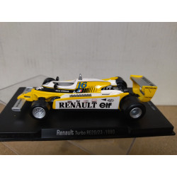 RENAULT RE 20/23 TURBO 1980 RENE ARNOUX 1:43 RBA IXO