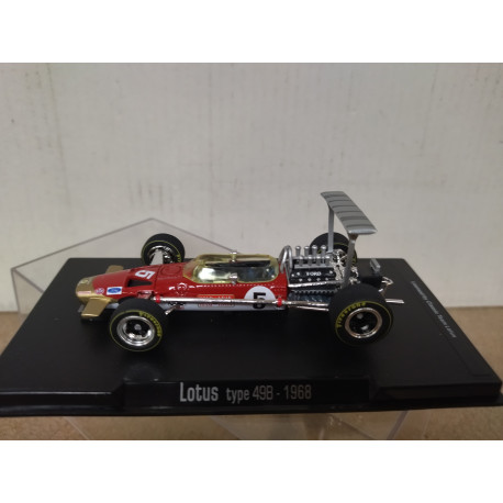 LOTUS 49B 1968 FORMULA F1 WIN GRAHAM HILL 1:43 RBA IXO
