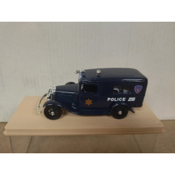 FORD V8 1933 FOURGON POLICE USA 1:43 ELIGOR 1097