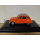 CITROEN 2CV 6 ORANGE 1:43 SOLIDO 56 BOX NO ORIGINAL
