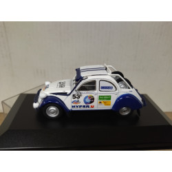 CITROEN 2CV RAID n53 1:43 ELIGOR HACHETTE BOX NO ORIGINAL