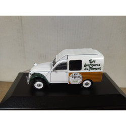 CITROEN 2CV FOURGONNETTE CLIMONT 1:43 ELIGOR HACHETTE BOX NO ORIGINAL