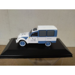 CITROEN 2CV FOURGONNETTE ASSISTANCE 1:43 ELIGOR HACHETTE BOX NO ORIGINAL