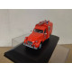 CITROEN 2CV FOURGONNETTE 1973 POMPIERS 1:43 ELIGOR HACHETTE BOX NO ORIGINAL