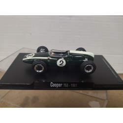 COOPER T53 1961 FORMULA F1 JOHN SURTEES 1:43 RBA IXO