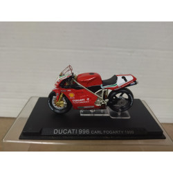 DUCATI 996 CARL FOGARTY 1999 MOTO/BIKE 1:24 ALTAYA IXO