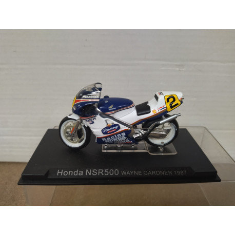 HONDA NSR 500 1987 WAYNE GARDNER MOTO/BIKE 1:24 ALTAYA IXO