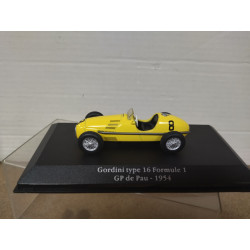 SIMCA GORDINI TYPE 16 1954 FORMULA F1 PAU 1:43 ALTAYA IXO