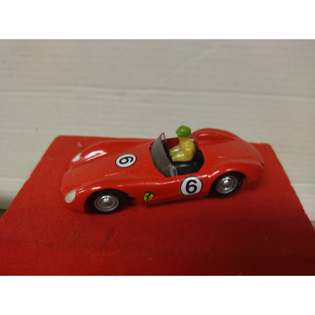 FERRARI 500 TRC TESTA ROSSA 1956 RED n6 1:43 VEREM
