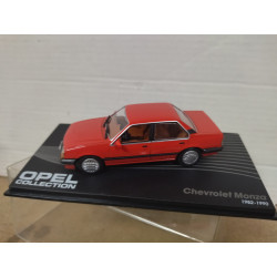 CHEVROLET MONZA 1982-90 RED 1:43 EAGLEMOSS IXO