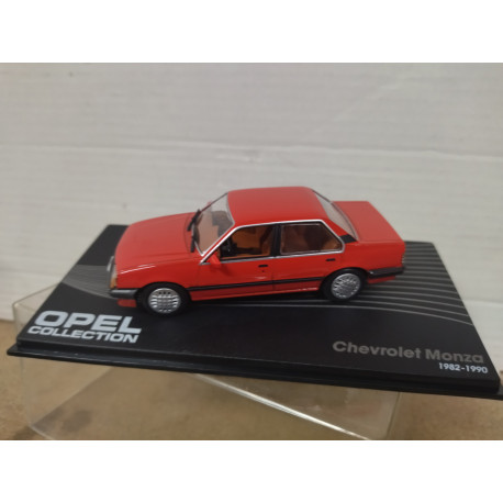 CHEVROLET MONZA 1982-90 RED 1:43 EAGLEMOSS IXO