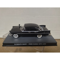PLYMOUTH SAVOY FROM RUSSIA WITH LOVE JAMES BOND 007 1:43 EAGLEMOSS IXO