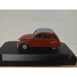 CITROEN 2CV RED/GRIS 1:43