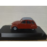 CITROEN 2CV 6 RED/GRIS 1:43 VEREM V706 BOX