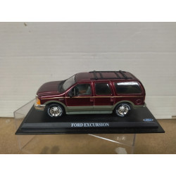 FORD EXCURSION 2004 RED/BROWN 1:43 DelPRADO NO BOX