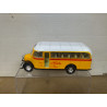 BEDFORD OB COACH AUTOBUS MALTA VALLETTA YELLOW 13cm Long/apx 1:55