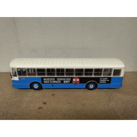 PEGASO 6035 1972 EMT MADRID AUTOBUS 1:43 SALVAT IXO BLISTER ABIERTO